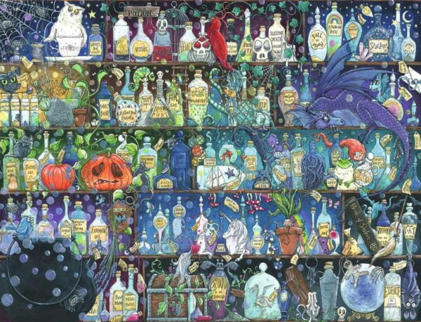 Poisons and Potions 2000 Piece Puzzle - Ravensburger