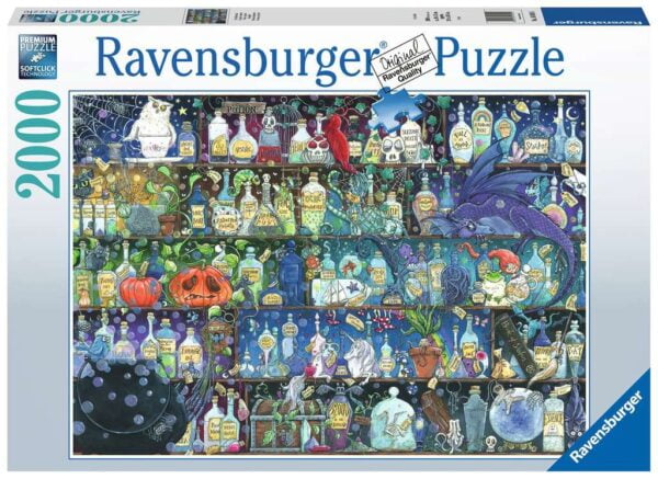 Poisons and Potions 2000 Piece Puzzle - Ravensburger