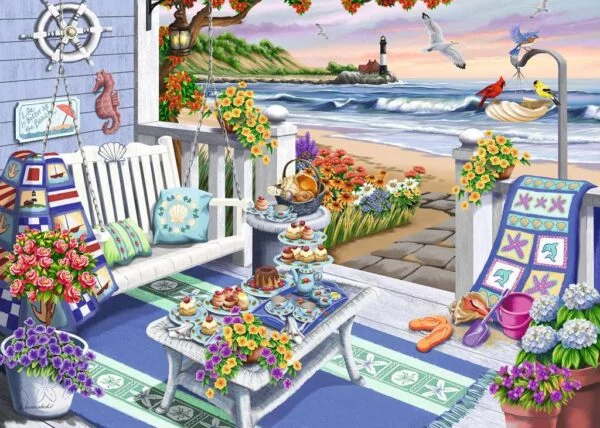 Seaside Sunshine 300 Large Piece Format Puzzle - Ravensburger