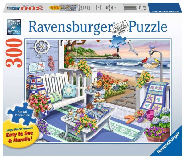 Seaside Sunshine 300 Large Piece Format Puzzle - Ravensburger