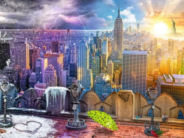 Seasons of New York 1500 Piece Puzzle - Ravensburger