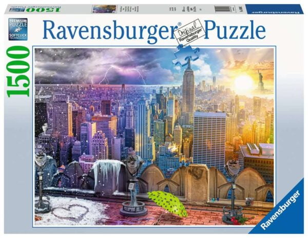 Seasons of New York 1500 Piece Puzzle - Ravensburger