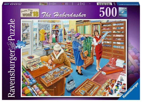 The Haberdasher 500 Piece Puzzle - Ravensburger