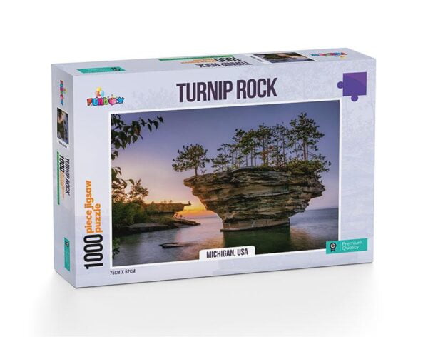 Turnip Rock, Michigan USA 1000 Piece Puzzle - Funbox
