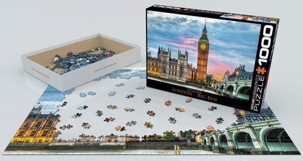 City Collection - London Big Ben 1000 piece Puzzle - Eurographics