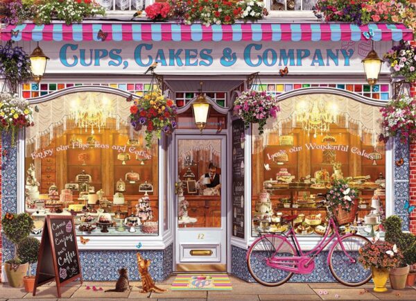 Cups, Cakes & Company 1000 Piece Puzzle - Eurographics