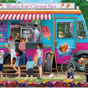 Dan's Ice Cream Van 1000 Piece Puzzle - Eurographics