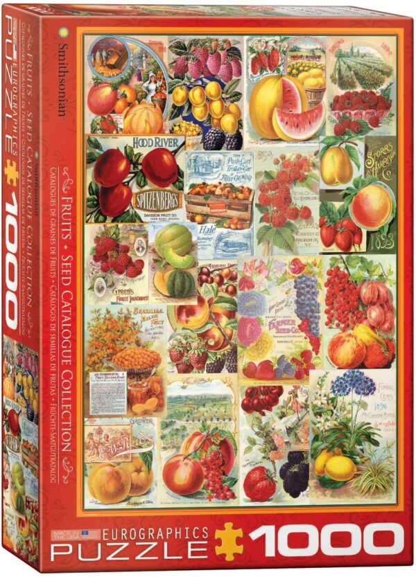 Fruits Seed Catalogue Collection 1000 Piece - Eurographics