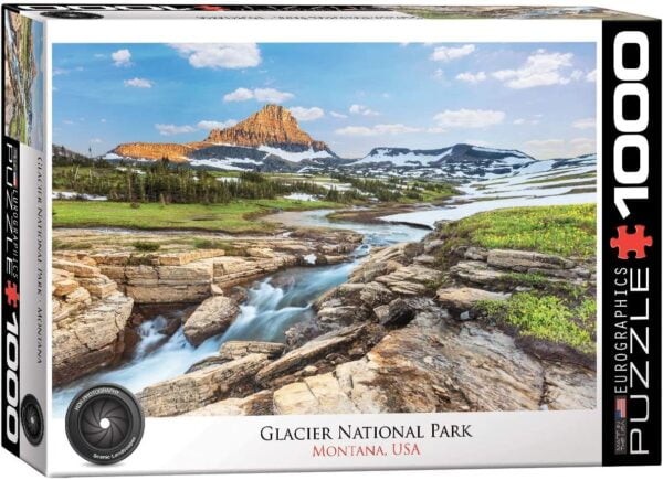 Glacier National Park 1000 Piece Puzzle - Eurographics