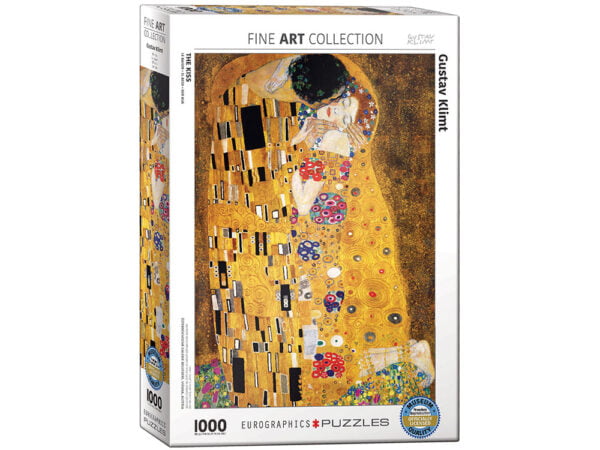 Klimt - The Kiss 1000 Piece Puzzle - Eurographics