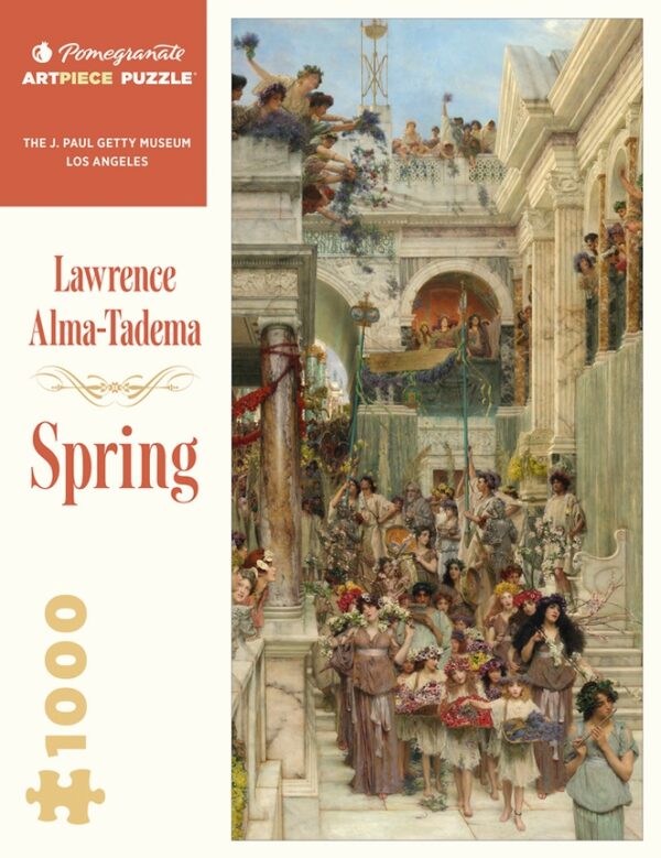 Lawrence Alma-Tadema Spring 1000 Piece Jigsaw Puzzle - Pomegranage