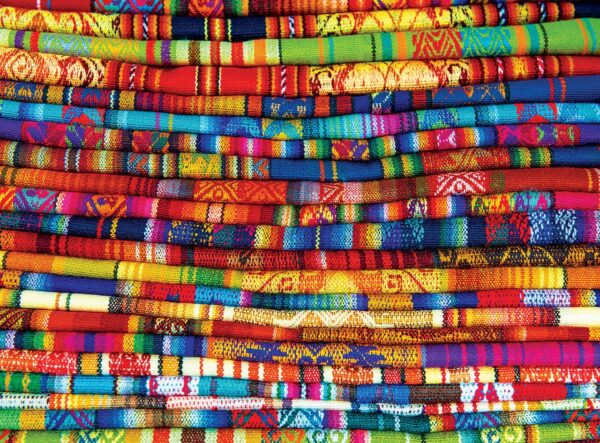 Peruvian Blankets 1000 Piece Puzzle - Eurographics