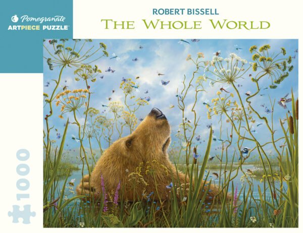 Robert Bissell - The Whole World 1000 Piece Jigsaw Puzzle - Pomegranate