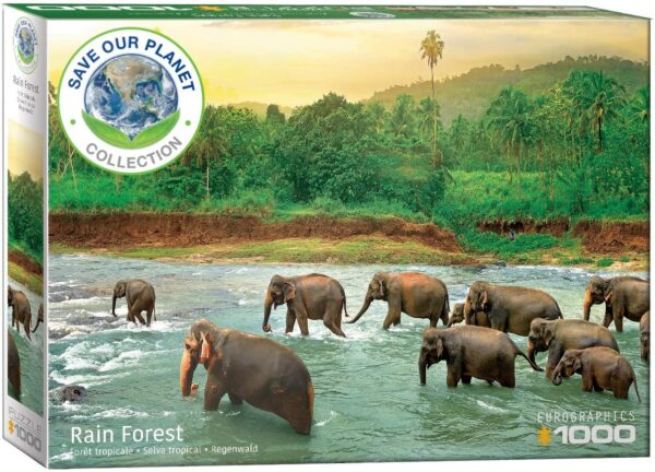 Save Our Planet - Rainforest 1000 Piece Puzzle - Eurographics