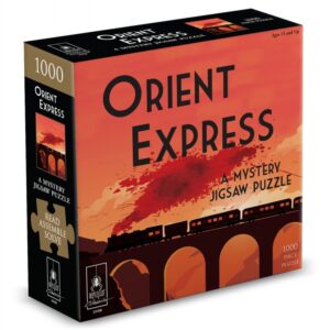 The Orient Express Classic Mystery 1000 Piece Puzzle - Bepuzzled