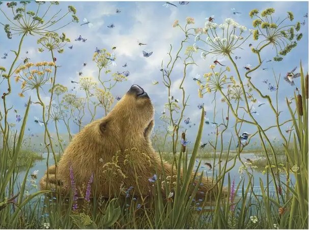 Pomegranate - Robert Bissell - The Whole World 1000 Piece Puzzle
