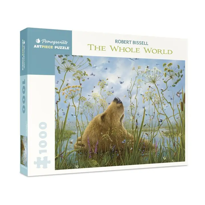 Pomegranate - Robert Bissell - The Whole World 1000 Piece Puzzle - Image 2