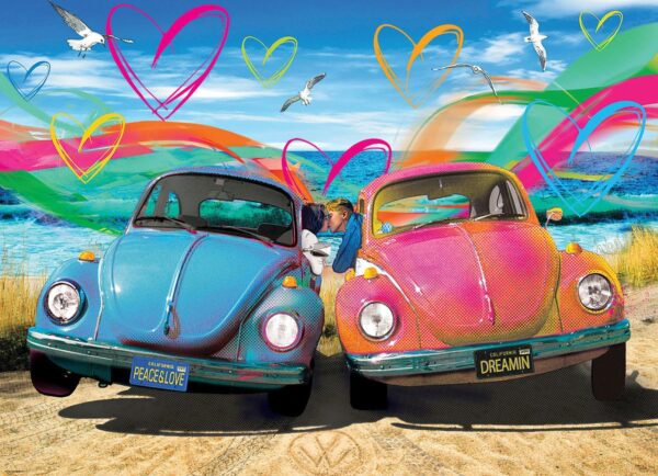VW Beetle Love 1000 Piece Puzzle - Eurographics