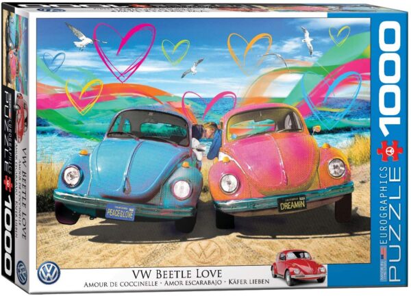 VW Beetle Love 1000 Piece Puzzle - Eurographics