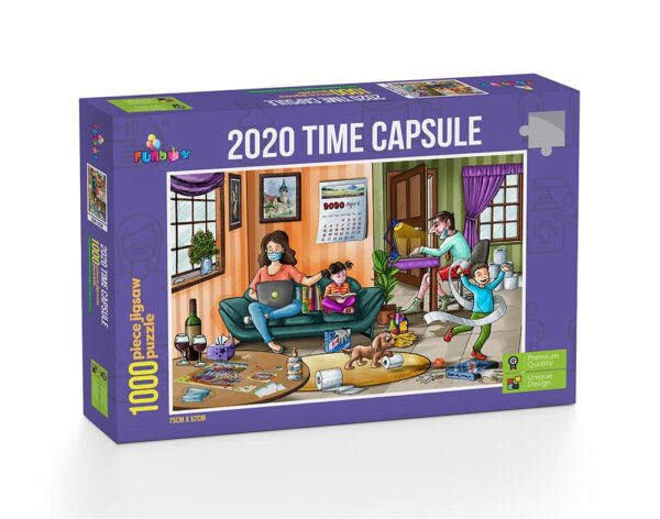 2020 Time Capsule 1000 Piece Jigsaw Puzzle - Funbox