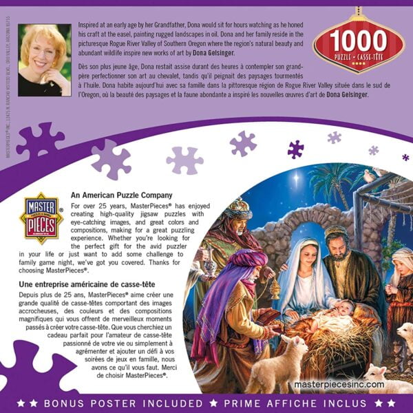 A Child is Born 1000 Piece Jigsaw Puzzle - Masterpieces