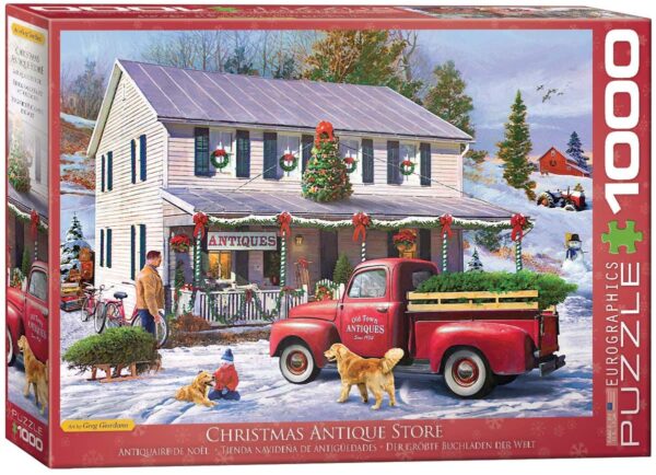 Antique Christmas Store 1000 Piece Puzzle - Eurographics