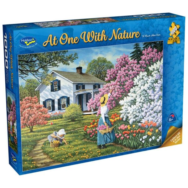 At one with Nature - To each Her Own 1000 Piece Puzzle - Holdson