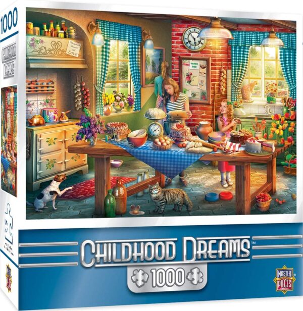Childhood Dreams - Baking Bread 1000 Piece Puzzle - Masterpieces