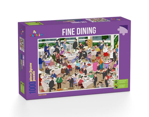 Fine Dining 1000 Piece Jigsaw Puzzle - Funbox