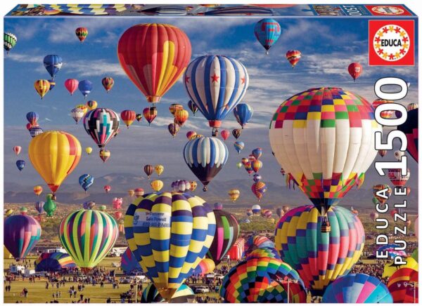 Hot Air Balloons 1500 Piece Jigsaw Puzzle - Educa