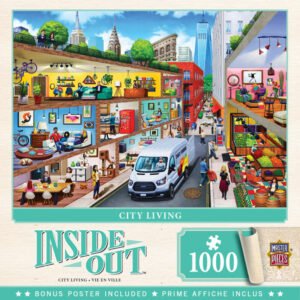 Inside Out - City Living 1000 Piece Puzzle - Masterpieces