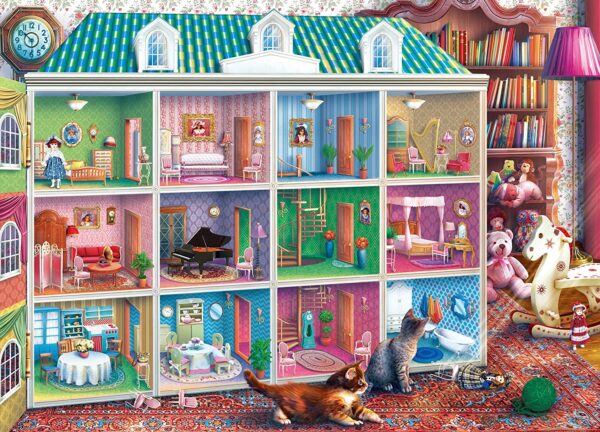 Inside Out - Sophie's Dollhouse 1000 Piece Puzzle - Masterpieces