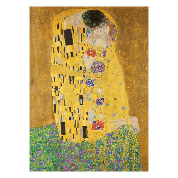 Masterpieces of Art - Gustav Klimt The Kiss 1000 Piece Puzzle - Masterpieces