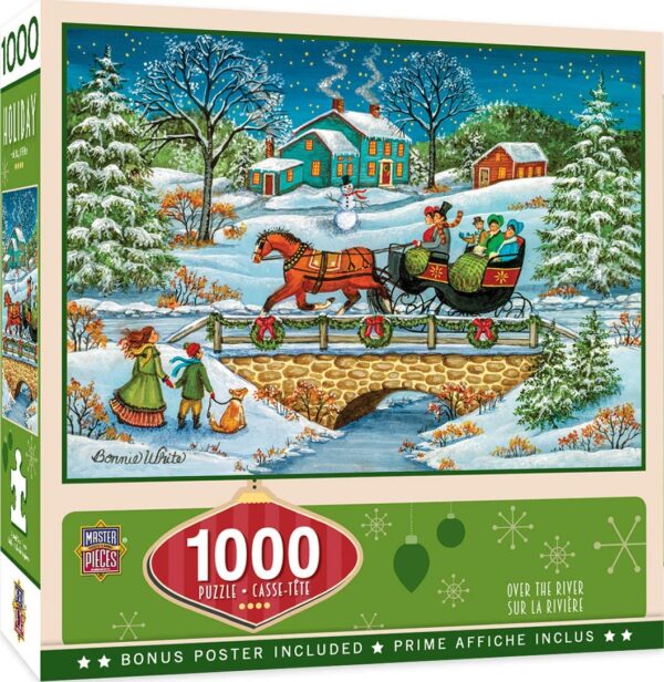 Over the River 1000 Piece Jigsaw Puzzle - Masterpieces