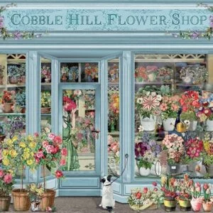 Parisian Flowers 1000 Piece Jigsaw Puzzle - Cobble Hill