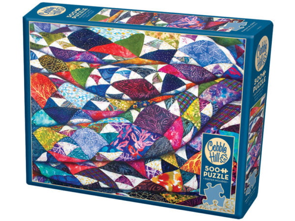 Portrait of a Quilt 500 Piece Jigsaw Puzzle - Cobble Hill