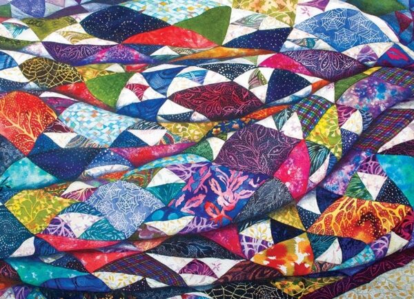 Portrait of a Quilt 500 Piece Jigsaw Puzzle - Cobble Hill
