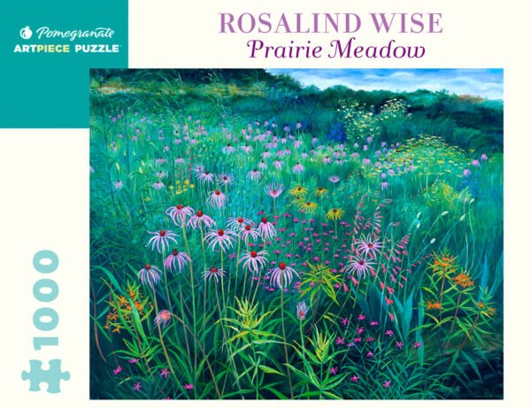 Rosalind Wise - Prairie Meadow 1000 Piece Puzzle - Pomegranate