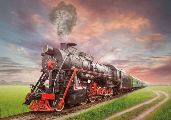 Steam Locomotive 2000 Piece Jigsaw Puzzle - Educa