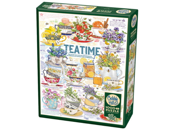 Tea Time 1000 Piece Jigsaw Puzzle - Cobble Hill