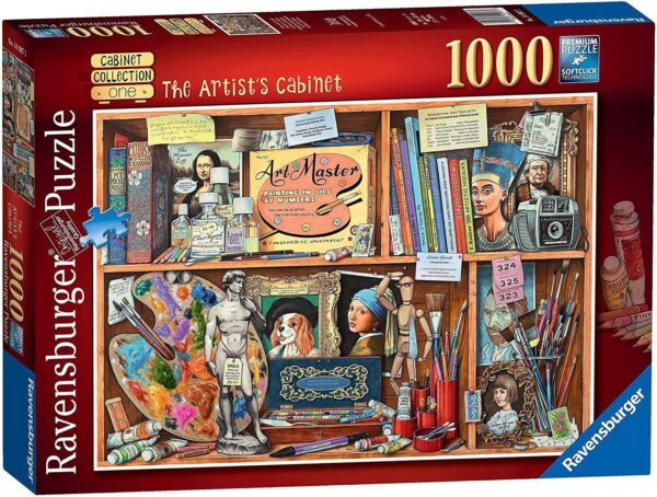 The Artist's Cabinet 1000 Piece Jigsaw Puzzle - Ravensburger