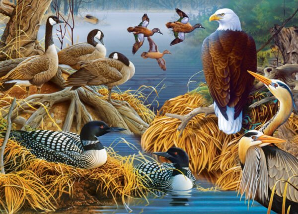Audubon - Lakelife 1000 Piece Puzzle - Masterpieces