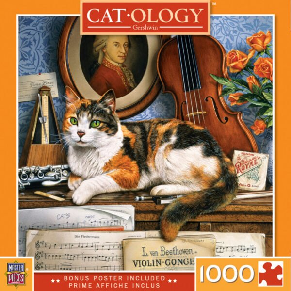 Catology - Gershwin 1000 Piece Puzzle - Masterpieces