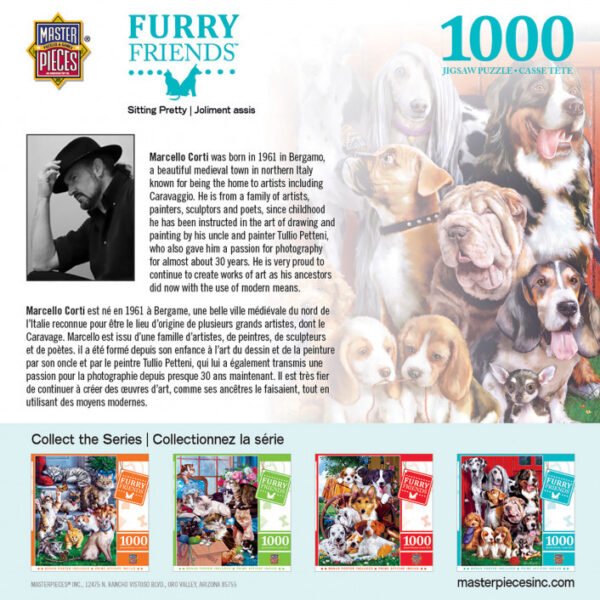 Furry Friends - Sitting Pretty 1000 Piece Puzzle - Masterpieces