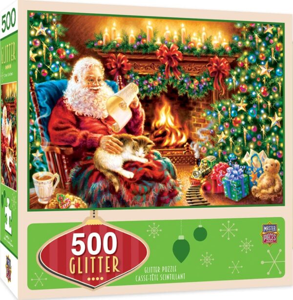 Holdiday Glitter - Christmas Dreams 500 Piece Puzzle - Masterpieces