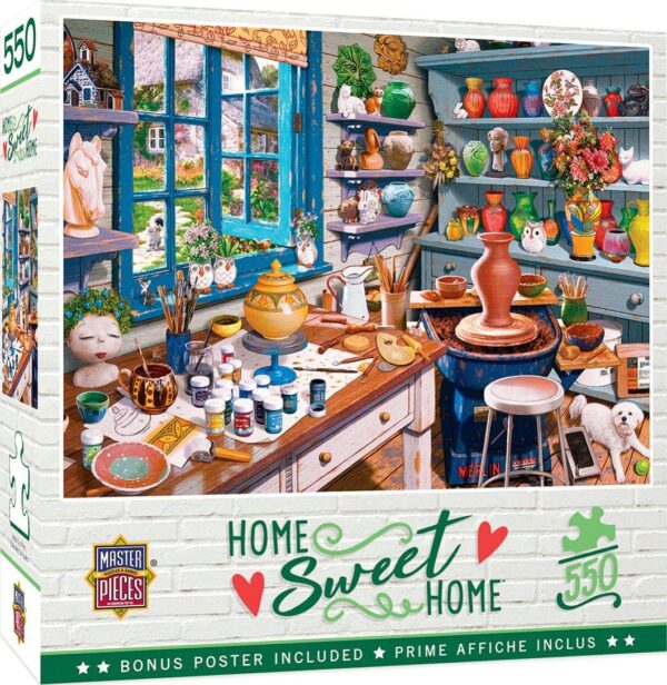 Home Sweet Home - Garden Getaway 550 Piece Puzzle - Masterpieces