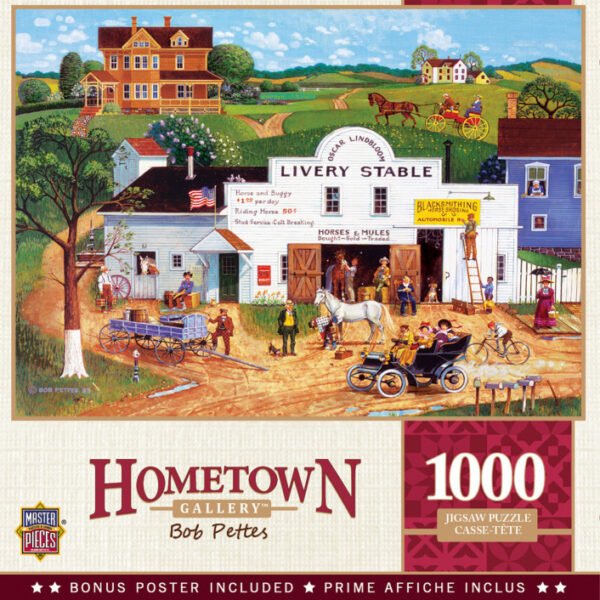 Hometown Gallery - Changing Times 1000 Piece Puzzle - Masterpieces