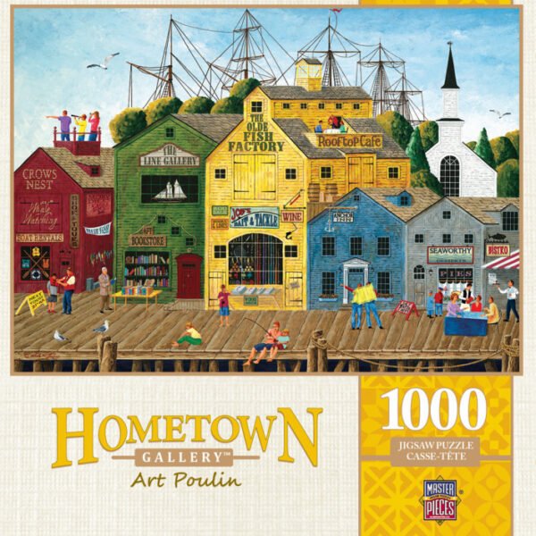 Hometown Gallery - Crows Nest Harbor 1000 Piece Puzzle - Masterpieces