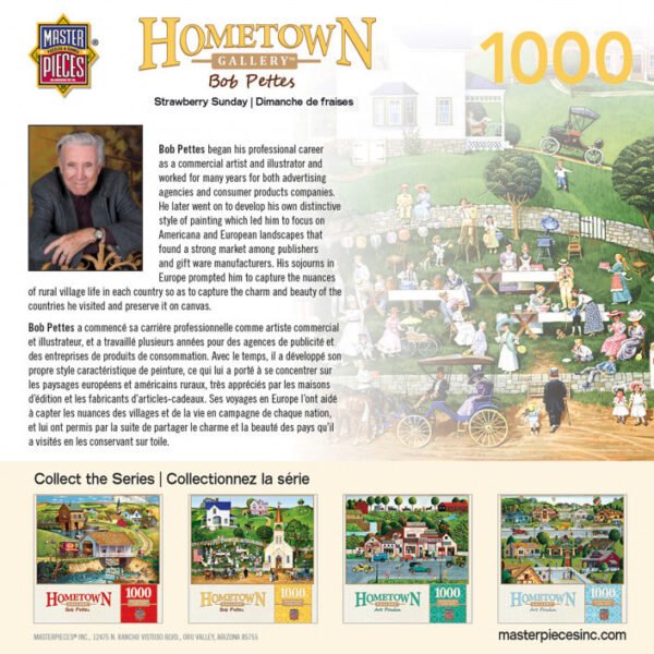 Hometown Gallery - Strawberry Sunday 1000 Piece Puzzle - Masterpieces