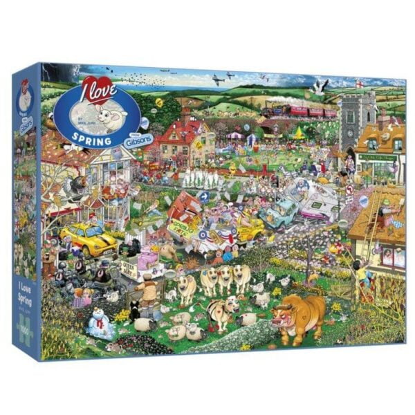 I Love Spring 1000 Piece Puzzle - Gibsons